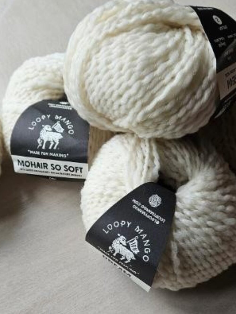 Loopy Mango DREAM Yarn 3 Balls New